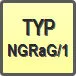 Piktogram - Typ: NGRa-G/1